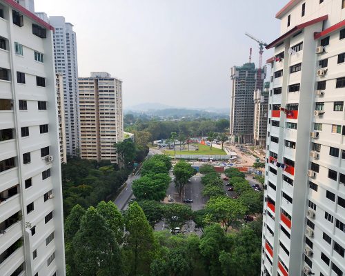 View of Bukit Timah Hill and Holland V Residences